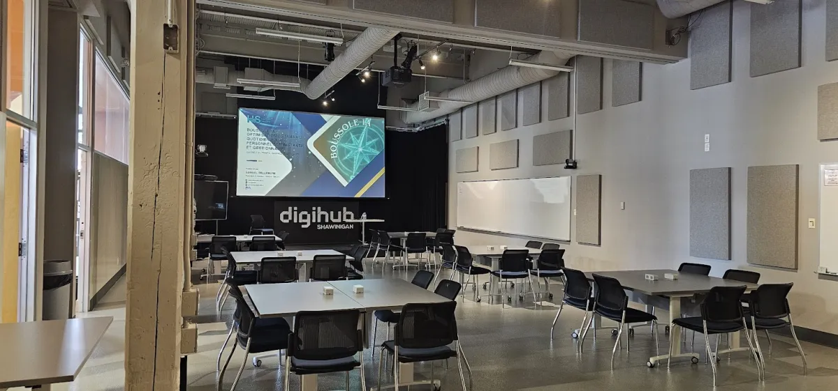 3 octobre 2025, Formation Boussole IA au DigiHub Shawinigan